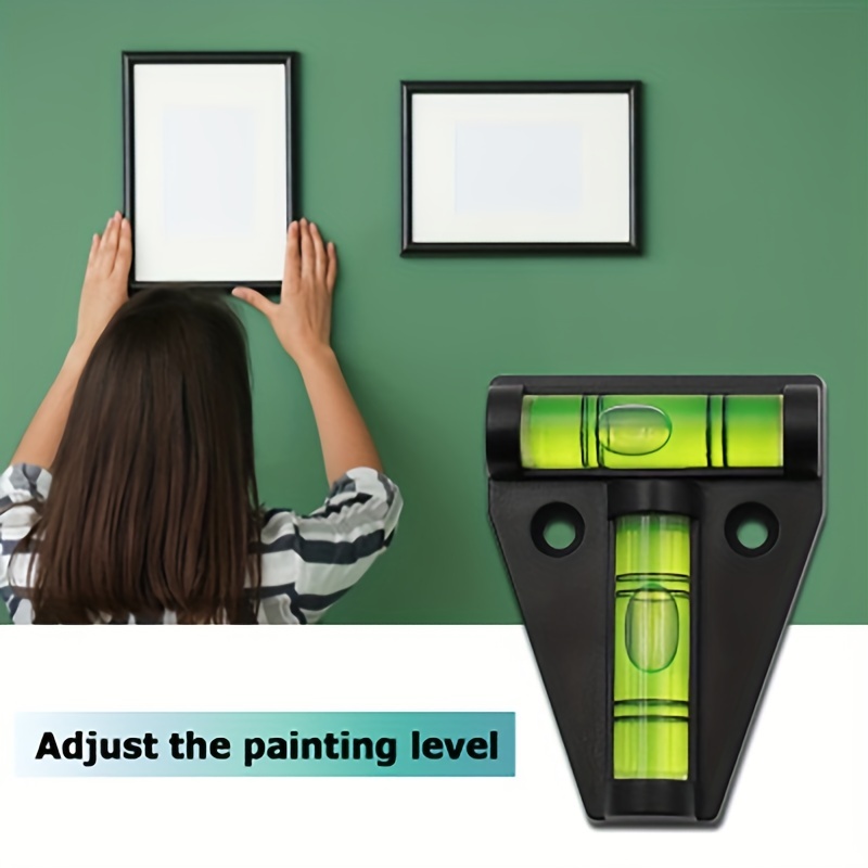 Spirit Level - Horizontale Bubble Driehoek Niveau Groene Bullseye