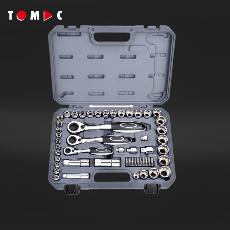 Tool Set - TOMAC 52-delige chroomvanadium steeksleutelset autosleutelset voor