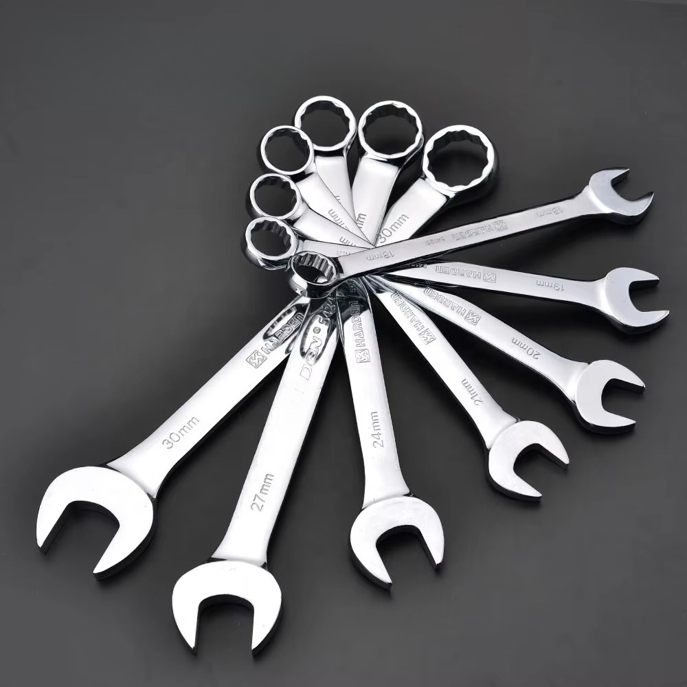 Wrench Set - Professionele multi-hand open-end ringsleutelset van chroomvanadium