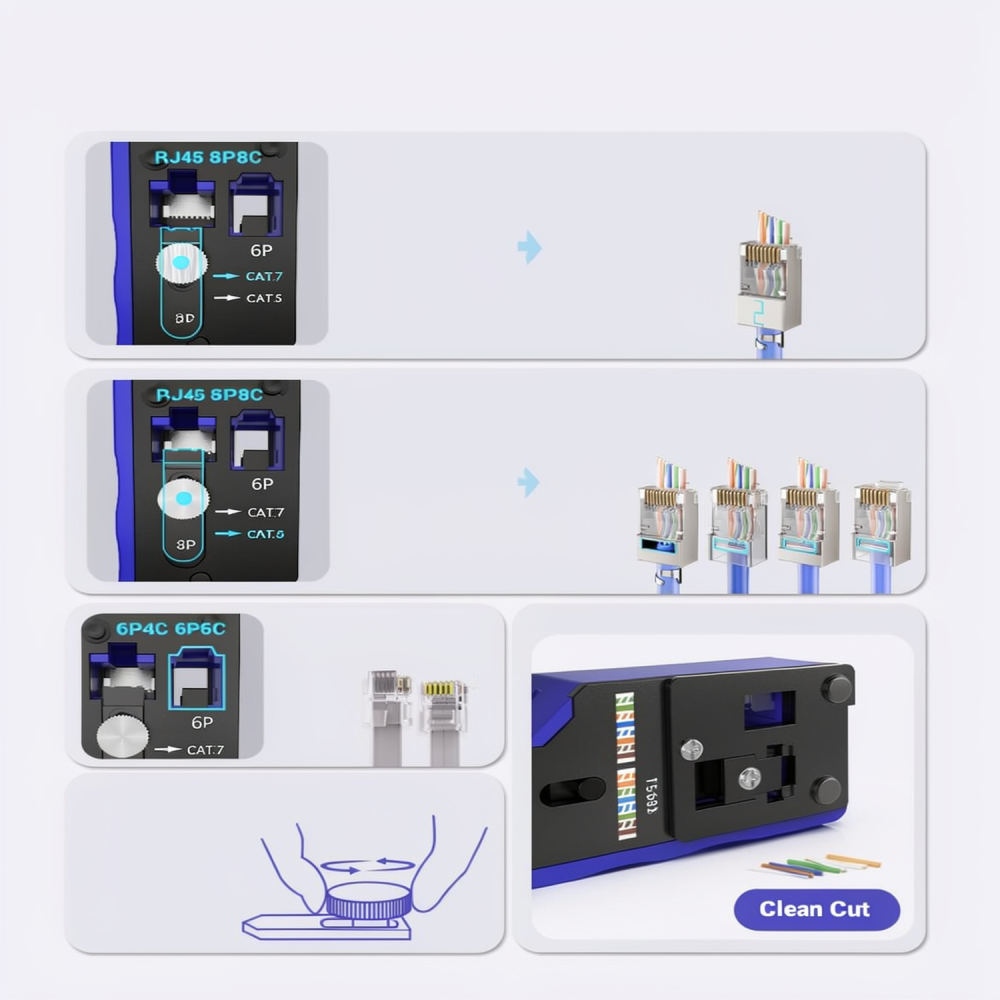 Robuuste set met krimptang voo - Pliers recensie en prijs