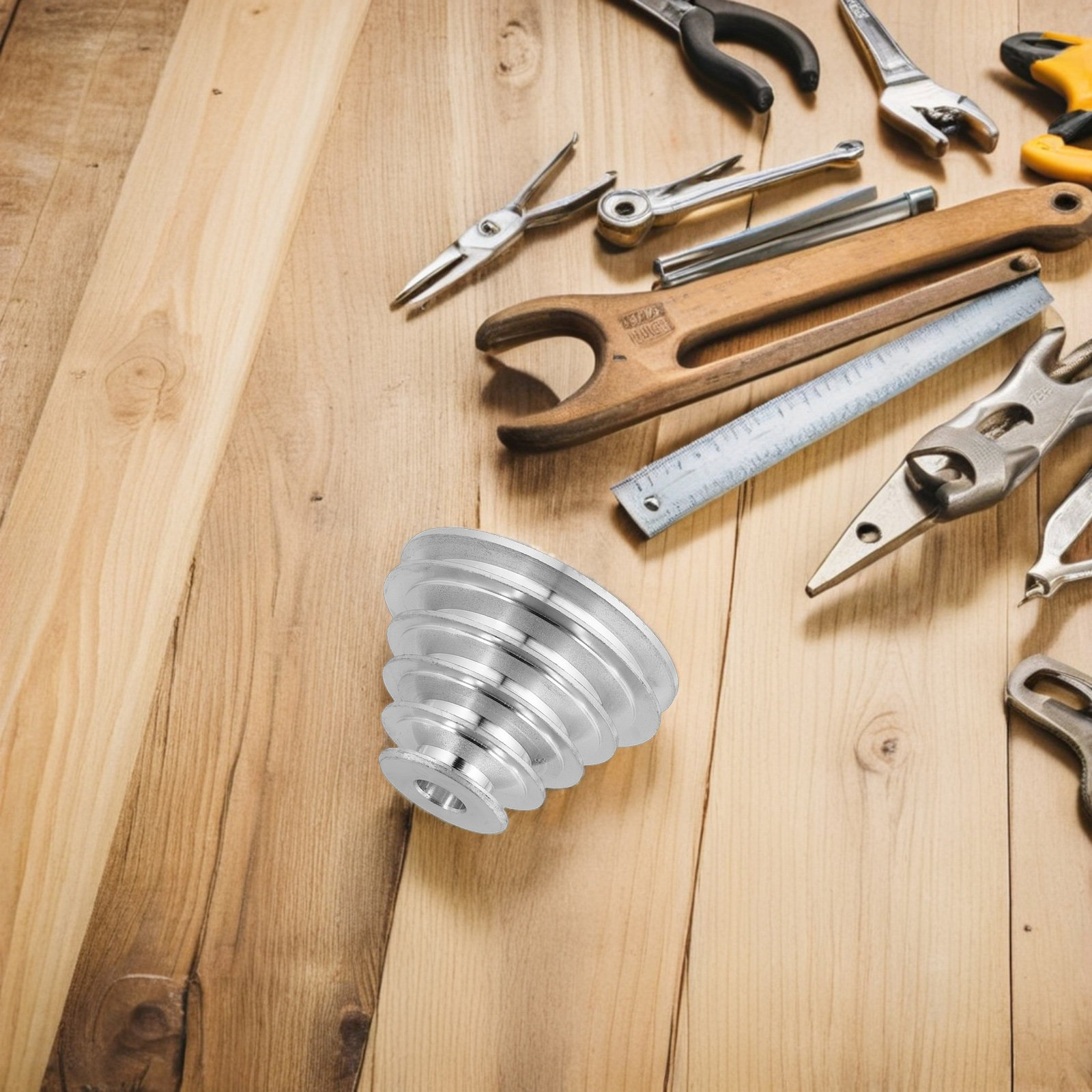 Aluminium V-snaarrol met meerd - Drill Press recensie en prijs