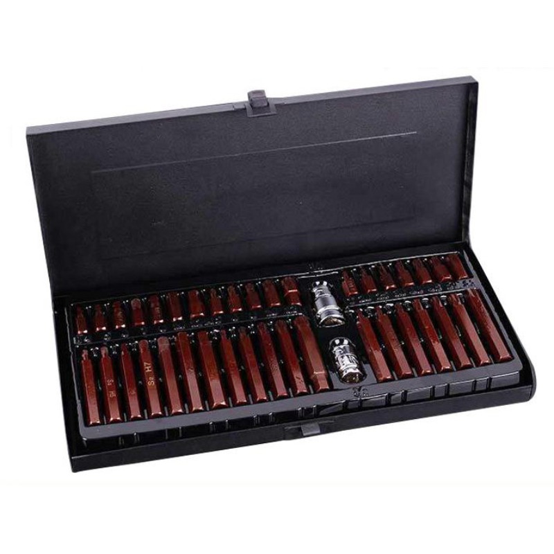 40-delige set sterbits, inbuss - Socket Wrench recensie en prijs